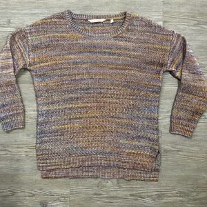 Soft Surroundings Multicolor Knit Women's Sweater Size Medium